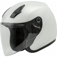 OF-17 OPEN-FACE HELMET PEARL WHITE XS