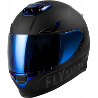 SENTINEL RECON HELMET MATTE BLACK/BLUE CHROME 2X