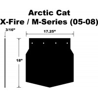 SNOWFLAP  ARCTIC CAT M-SERIES/X-FIRE 05-08