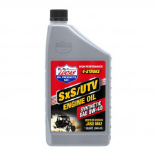 SXS SYNTHETIC OIL 0W40 4T 1 QT (6/CASE SOLD EA)