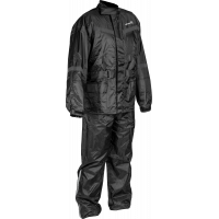 2 PIECE RAIN SUIT BLACK 4X