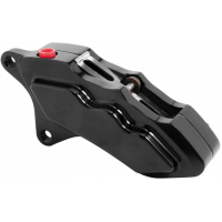 6 PIST DIFF FRONT CALIPER L/H BLACK 00-UP W/ 11.5