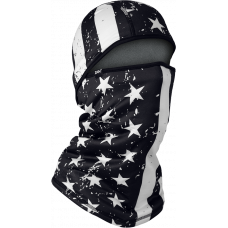 SPORTFLEX CNVTBL BALACAVA FLEECE BLACK & WHITE FLAG SPORTFLEX CNVTBL BALACAVA FLEECE BLACK & WHITE FLAG