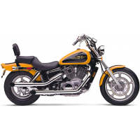 BLVD SLASHCUT SLIP ON CHROME HON VT1100 SPIRIT 97-07