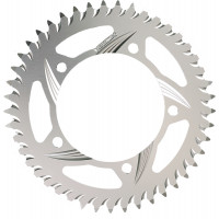 REAR SPROCKET ALUMINUM 45T-525 SIL BMW