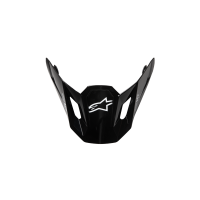 SM7 SOLID VISOR ECE06 BLACK GLOSSY