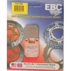 BRAKE PADS FA115R SINTERED R SERIES