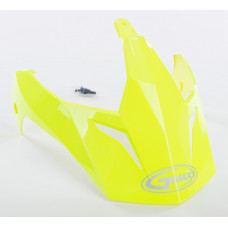 VISOR W/SCREWS HI-VIS YELLOW GM-11