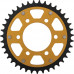 REAR STEALTH SPROCKET ALU/STL 39T-520 GLD KAW/POL