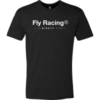 FLY TRADEMARK TEE BLACK LG