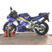 MOTORCYCLE COMBO FRONT CHOCK WITH REAR RATCHET TIE STRAPS