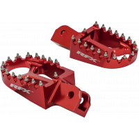 FOOTPEGS RED HON/SUR-RON