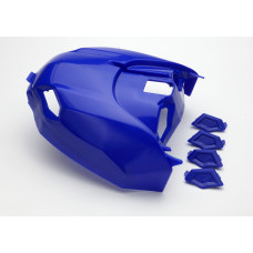 VENTED AIR BOX COVER W/PLUGS - BLUE