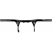 NOT YO DADDYS CRASH BAR 2.0 GLOSS BLACK FLT 14-22