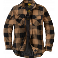 COVERT WOMENS FLANNEL SAND 2X
