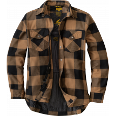 COVERT WOMENS FLANNEL SAND 2X