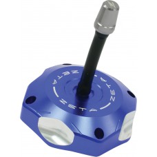 BILLET GAS CAP BLUE