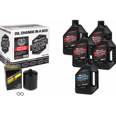 V-TWIN SYN OIL CHANGE KIT XL BLACK FILTER
