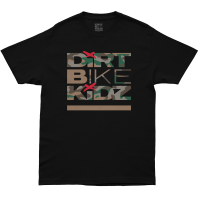 CLASSIC CAMO TEE BLACK/COLOR CAMO LG