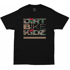 CLASSIC CAMO TEE BLACK/COLOR CAMO XL