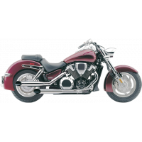 BLVD SLASHCUT SLIP ON CHROME HON VTX1800R/S/N/F/T 02-08