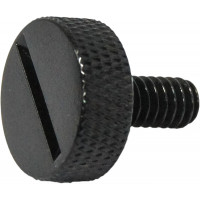 QUARTER TURN THUMB SCREW 1/4-20 BLACK