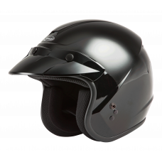 OF-2 OPEN-FACE HELMET BLACK 2X