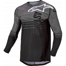 TECHSTAR GRAPHITE JERSEY DARK GREYBLACK LG