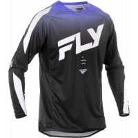 EVOLUTION  DST JERSEY BLACK/WHITE/PURPLE MD