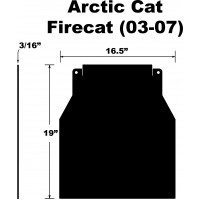 SNOWFLAP  ARCTIC CAT FIRECAT/SABERCAT 03-07