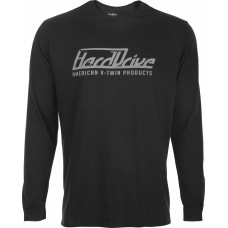 HARDDRIVE LONG SLEEVE TEE BLACK/GREY 2X