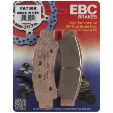 BRAKE PADS FA738R SINTERED R SERIES