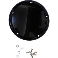 SMOOTH DERBY COVER GLOSS BLK M8 SOFTAIL OE#25700971