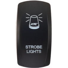 DASH SWITCH ROCKER FACE STROBE LIGHT