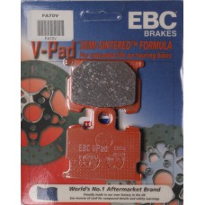 BRAKE PADS FA70V SEMI-SINTERED V SERIES