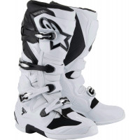 TECH 7 BOOTS WHITE/BLACK 8