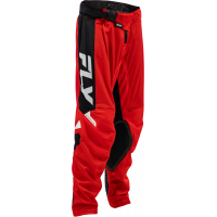 YOUTH KINETIC MESH PANTS RED/BLACK/WHITE SZ 22