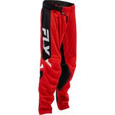 YOUTH KINETIC MESH PANTS RED/BLACK/WHITE SZ 26