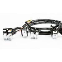 HBAR SWITCH KIT CHR/BLK LETTRS XL 07-13 FX 07-11 SOFTAIL