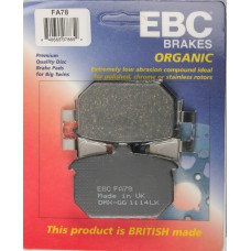 BRAKE PADS FA78 ORGANIC