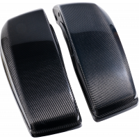 CARBON FIBER SADDLEBAG LIDS FLH/FLT 23-25 (EX FLHR) CARBON FIBER SADDLEBAG LIDS FLH/FLT 23-25 (EX FLHR)