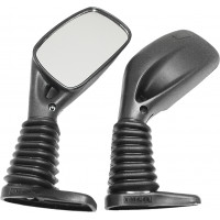 REAR VIEW MIRROR- LEFT UNIVERSAL BLACK REAR VIEW MIRROR- LEFT UNIVERSAL BLACK