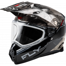 TREKKER CW CONCEAL HELMET DUAL SHLD BLACK/GREY/WHITE 2X