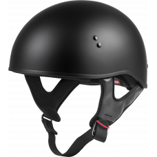 HH-45 HALF HELMET NAKED MATTE BLACK XL