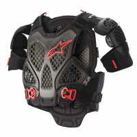 A-6 CHEST PROTECTOR BLACK/ANTHRACITE XS/SM
