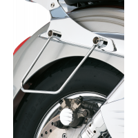 SADDLEBAG SUPPORTS CHROME HON SHADOW ACE 750 98-03