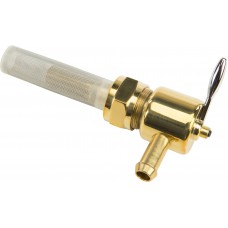 BRASS PETCOCK ROUND 22MM RIGHT SIDE POSITION