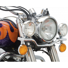 LIGHT BAR CHROME YAM V STAR 1100 CLASSIC 99-09