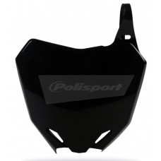 FRONT NUMBER PLATE BLACK