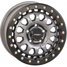 SB6 BL WHEEL 15X7 4+3 (+10MM) 5/4.5 GUN METAL GREY